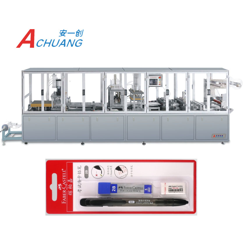 Professional China Sticky Hook Packaging Machine - Automatic Stationery packing machine – Anchuang